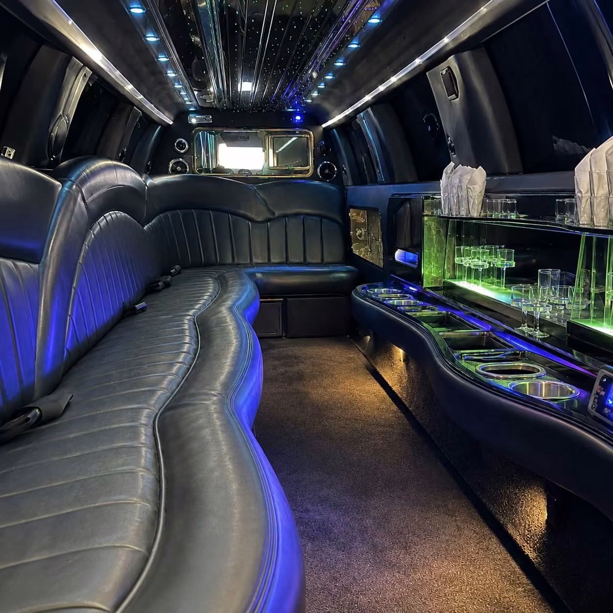 clifton limo interior
